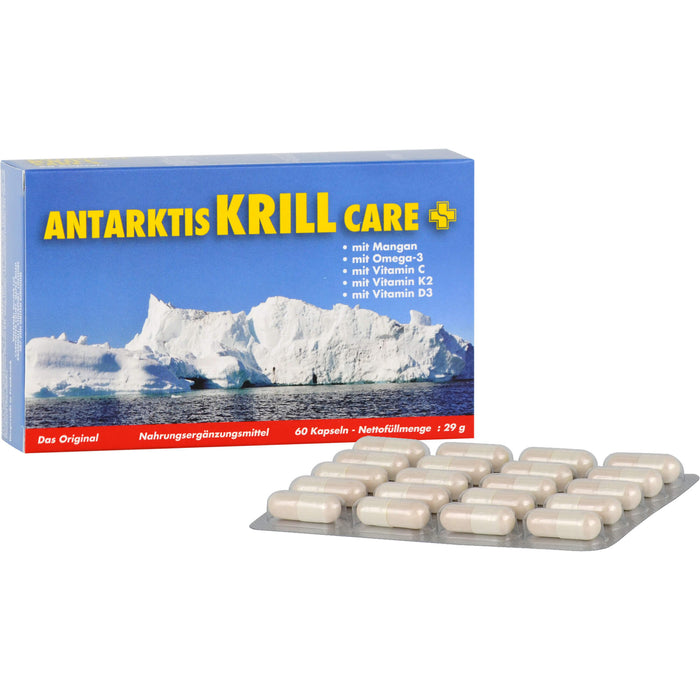 P.M.C. Antarktis Krill Care + Kapseln, 60 pc Capsules