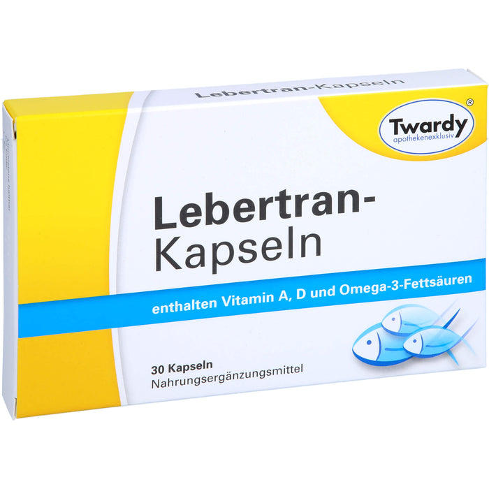 Twardy Lebertran-Kapseln, 30 pcs. Capsules