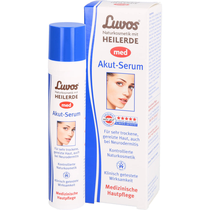 Luvos Naturkosmetik med Akut-Serum, 50 ml Lösung