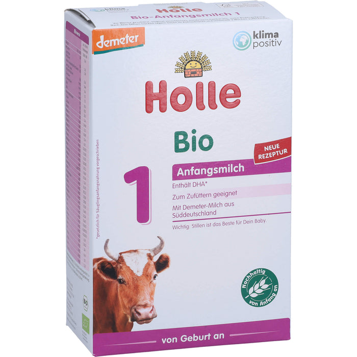 Holle Bio 1 Anfangsmilch aus Ziegenmilch, 400 g Pulver