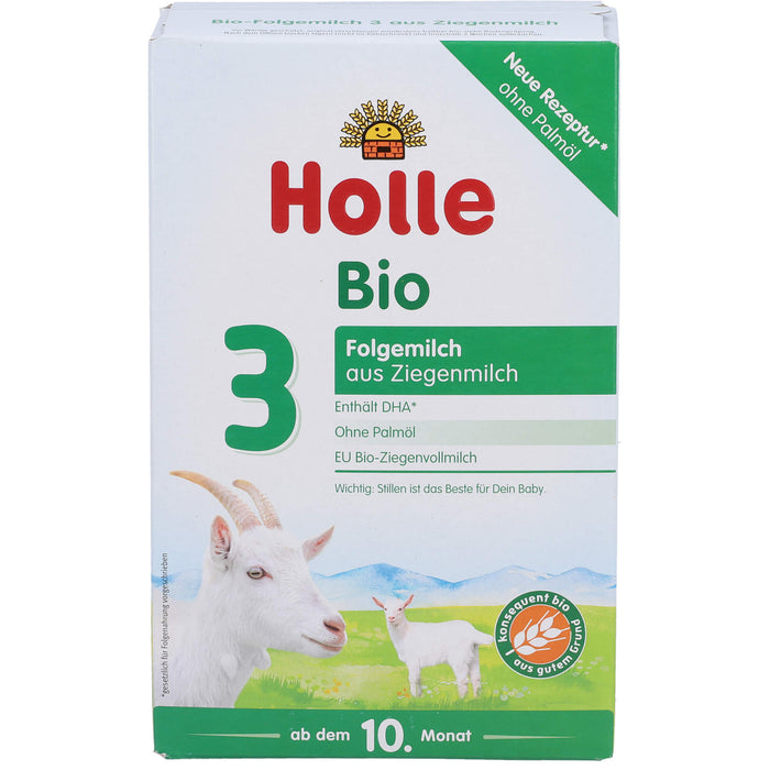 Holle Bio-Folgemilch auf Ziegenmilchbasis 3, 400 g Poudre