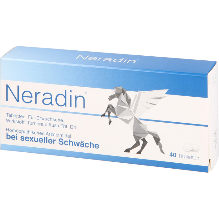 Neradin Tabletten bei sexueller Schwäche, 40 pcs. Tablets