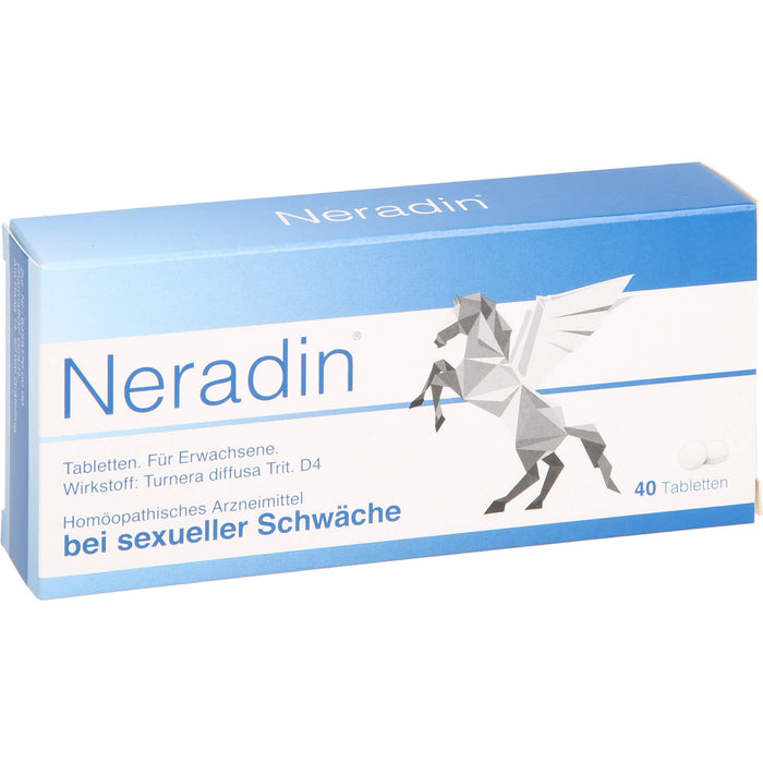 Neradin Tabletten bei sexueller Schwäche, 40 pc Tablettes