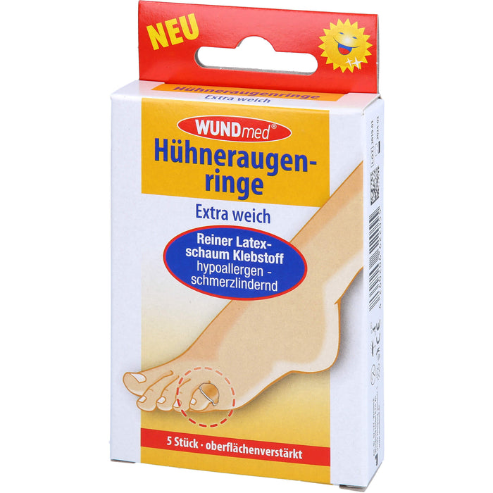 Hühneraugenringe Latex extra weich, 5 St