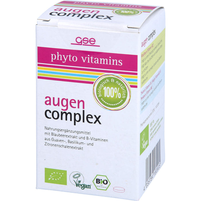 GSE Augen Complex Bio, 60 St TAB