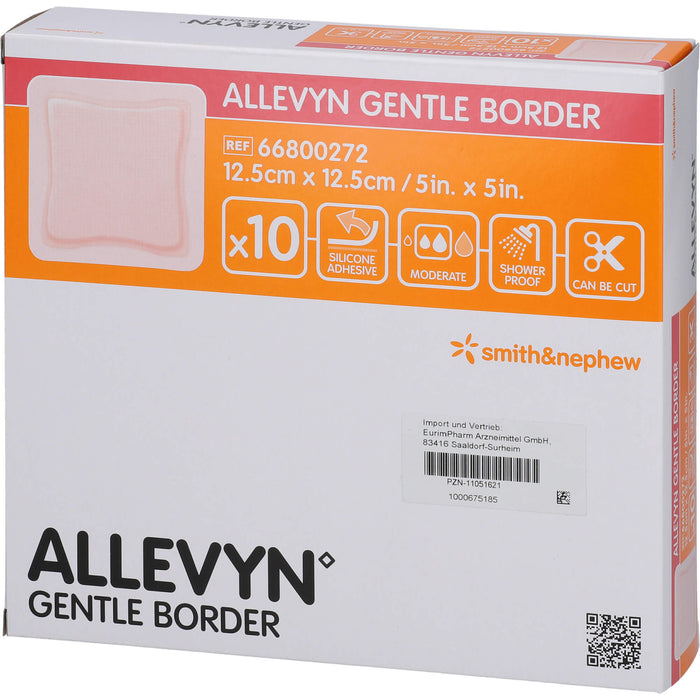 Allevyn Gentle Border 12,5cmx12,5cm, 10 St VER