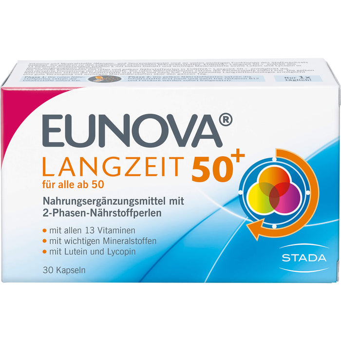 EUNOVA Langzeit 50+ Kapseln, 30 St. Kapseln