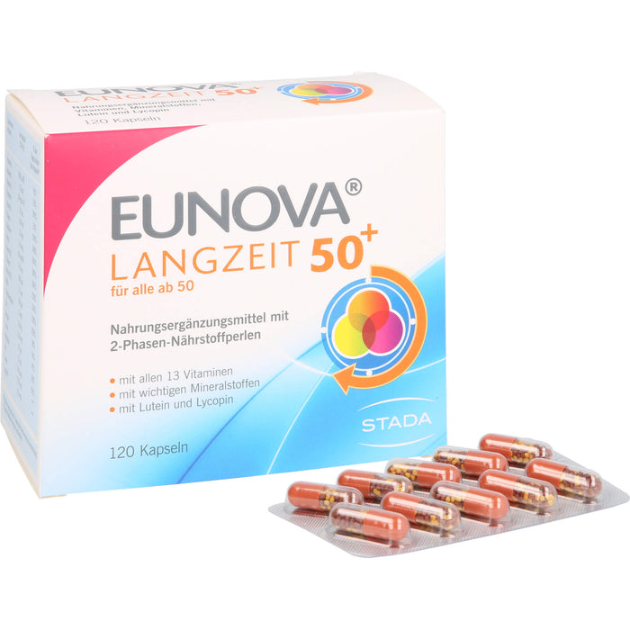 EUNOVA Langzeit 50+ Kapseln, 120 pcs. Capsules