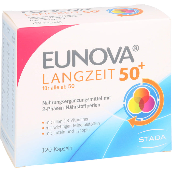 EUNOVA Langzeit 50+ Kapseln, 120 St. Kapseln