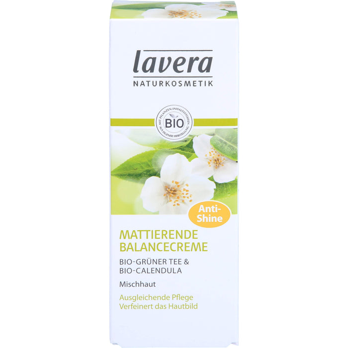 lavera Mattierende Balancecreme Grüner Tee, 50 ml CRE