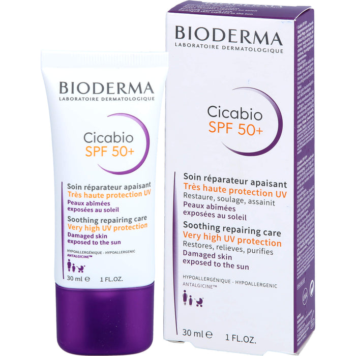 BIODERMA Cicabio SPF 50+ Creme, 30 ml Creme