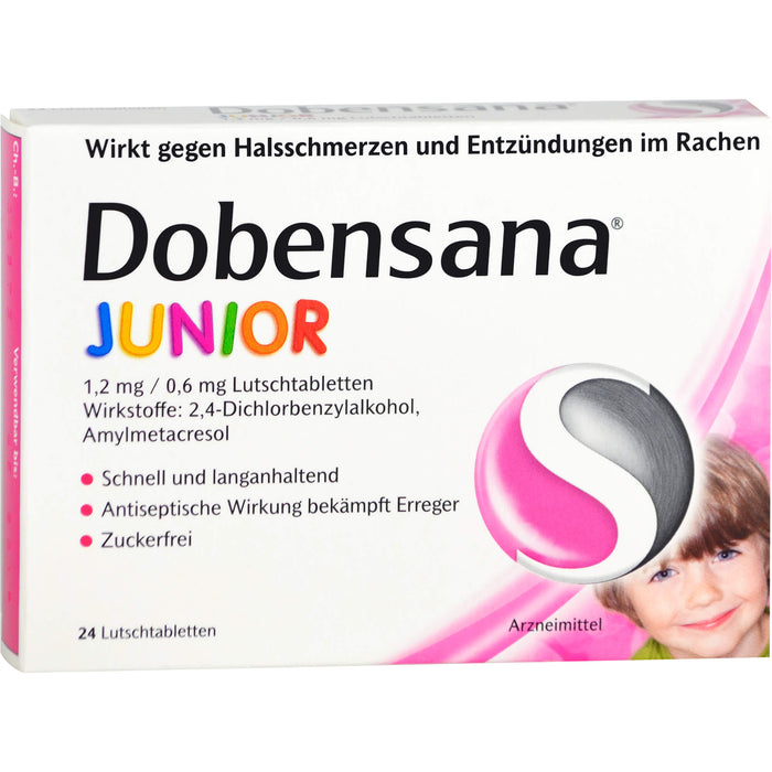 Dobensana Junior Lutschtabletten, 24 pcs. Tablets