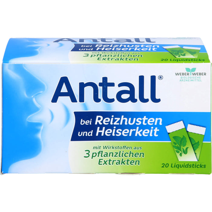 Antall bei Reizhusten und Heiserkeit Sticks, 20 pc Sachets