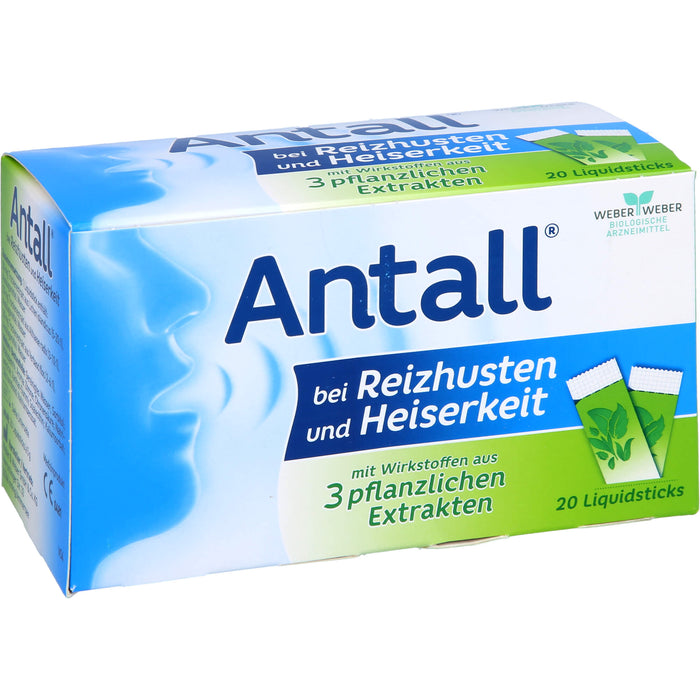 Antall bei Reizhusten und Heiserkeit Sticks, 20 pc Sachets