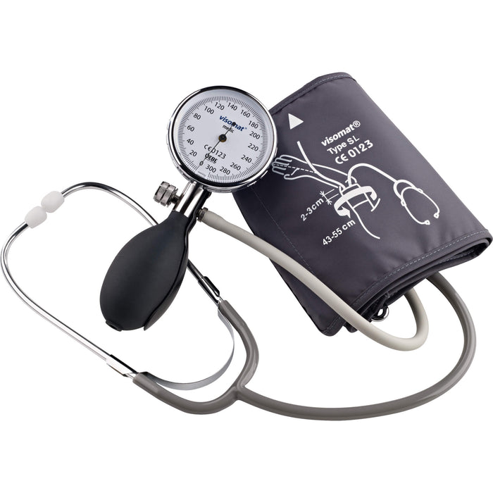 visomat medic home Aneroid Blutdruckmessgerät mit Stethoskop, 1 pcs. Blood pressure monitor