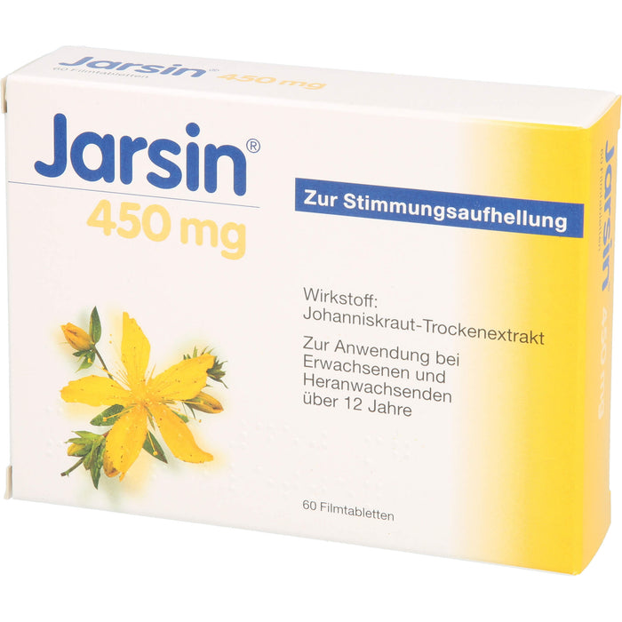 Jarsin 450 mg Tabletten zur Stimmungsaufhellung, 60 St. Tabletten