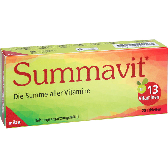 Summavit, 20 St TAB