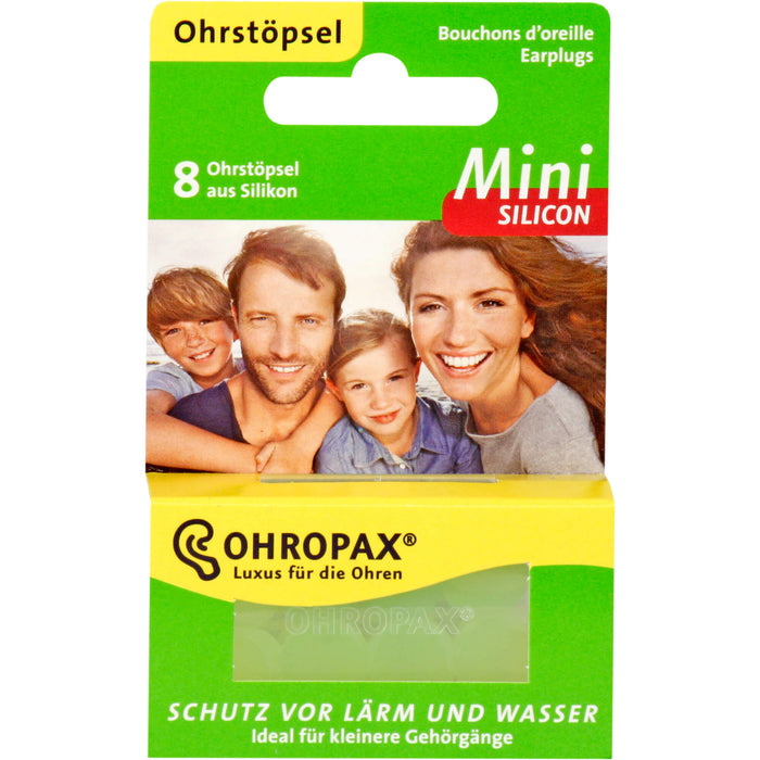 OHROPAX Mini Silicon Ohrstöpsel, 8 St. Ohrstöpsel