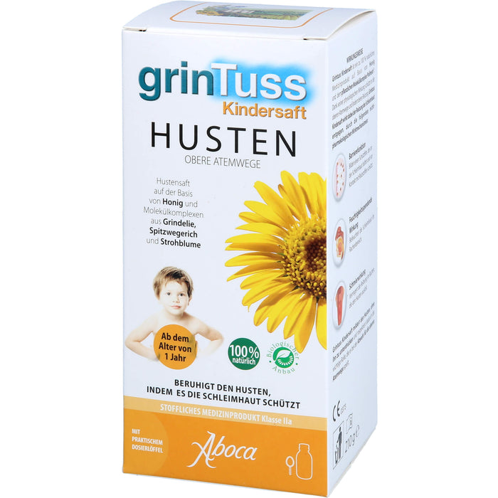 Aboca Grintuss Kindersaft bei Husten, 210 g Lösung