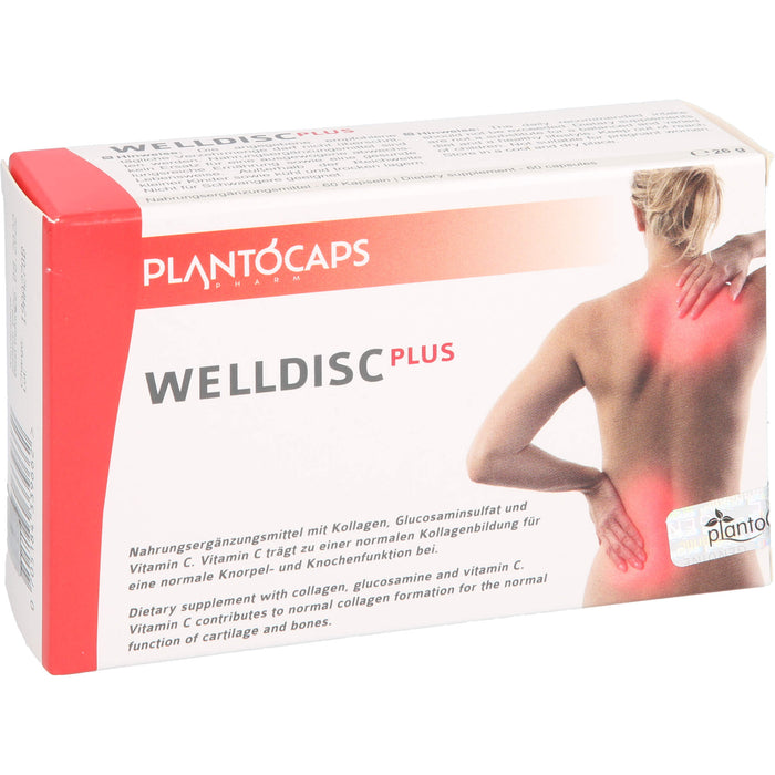 plantoCAPS WELLDISC PLUS Kapseln, 60 St. Kapseln