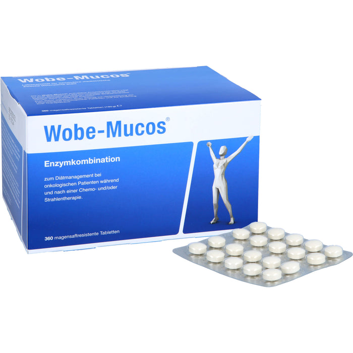 Wobe-Mucos Tabletten, 360 pc Tablettes