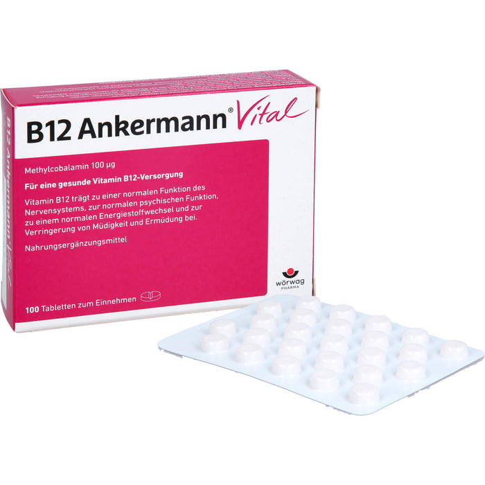 B12 Ankermann Vital Tabletten, 100 pcs. Tablets