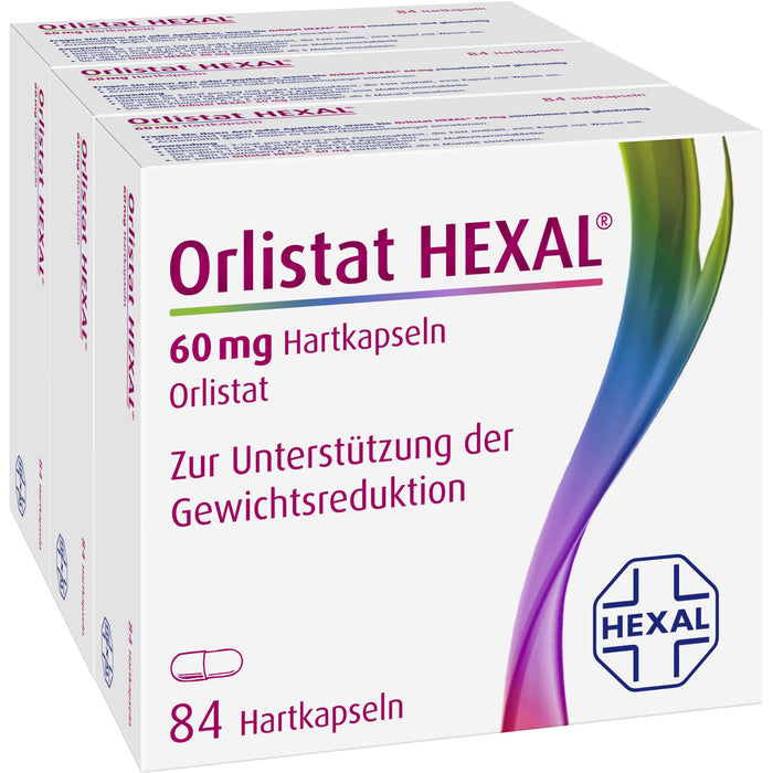 Orlistat HEXAL 60 mg Hartkapseln, 252 pc Capsules
