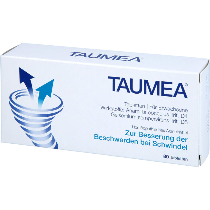 TAUMEA Tabletten bei Schwindel, 80 pc Tablettes