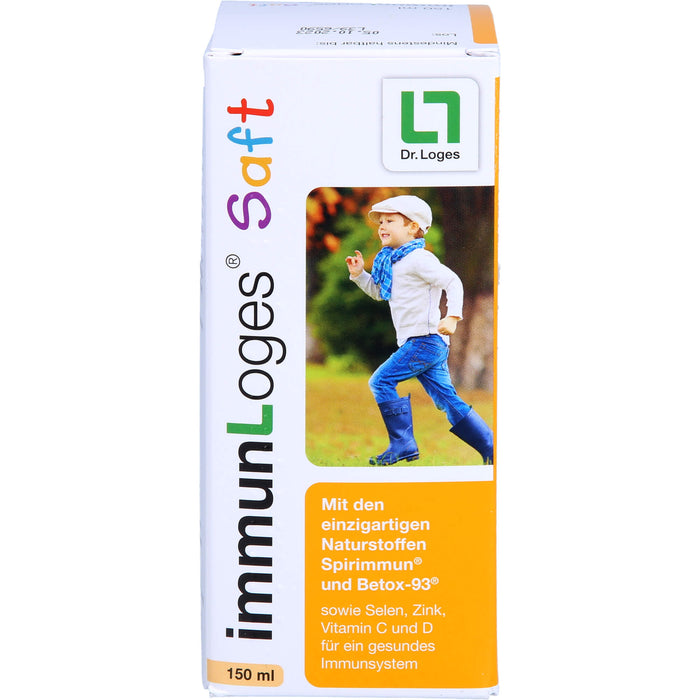 immunLoges Saft für ein gesundes Immunsystem, 150 ml Lösung