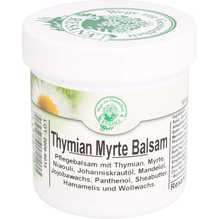 RESANA Thymian Myrte Balsam, 100 ml Cream