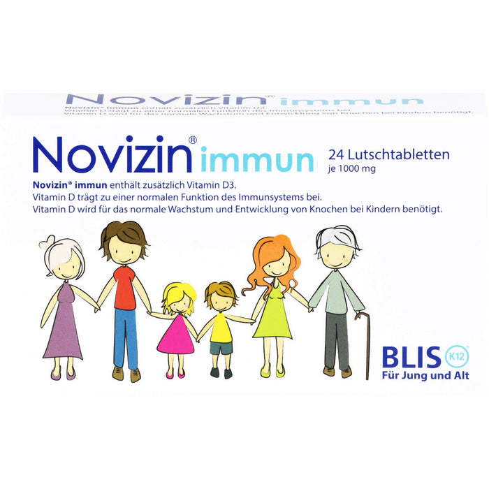 NOVIZIN immun Lutschtabletten, 24 pc Tablettes