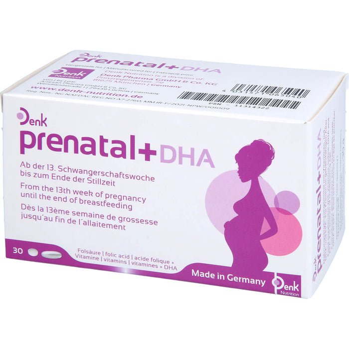 Denk Prenatal + DHA Tabletten, 60 St. Tabletten