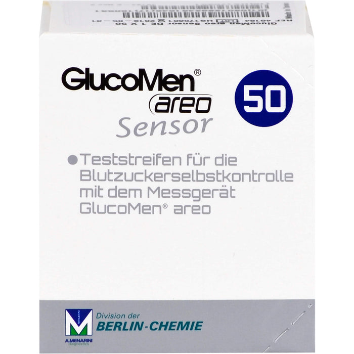 GlucoMen areo Sensor Emra Teststreifen, 50 St TTR