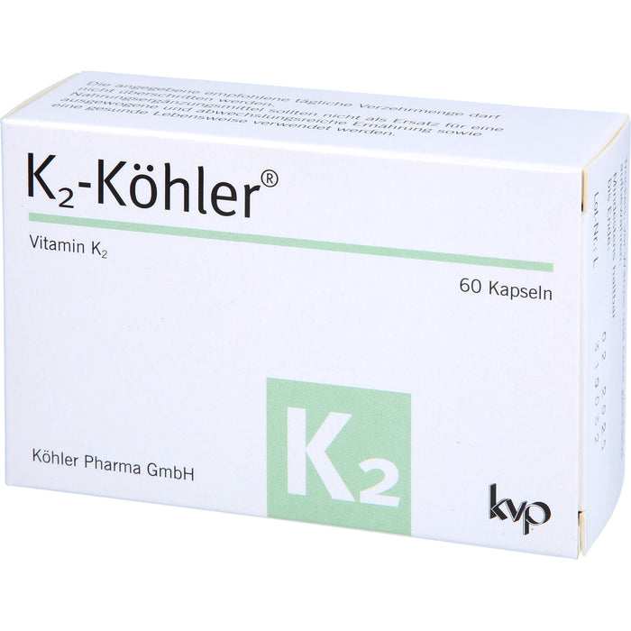 K2-Köhler Vitamin K2 Kapseln, 60 pc Capsules