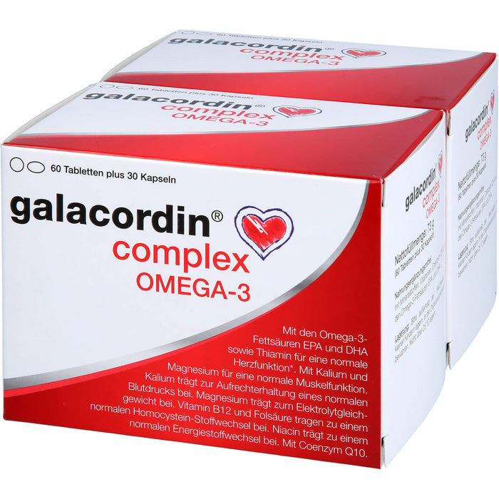 galacordin Complex Omega-3 Tabletten und Kapseln, 120 St. Tabletten