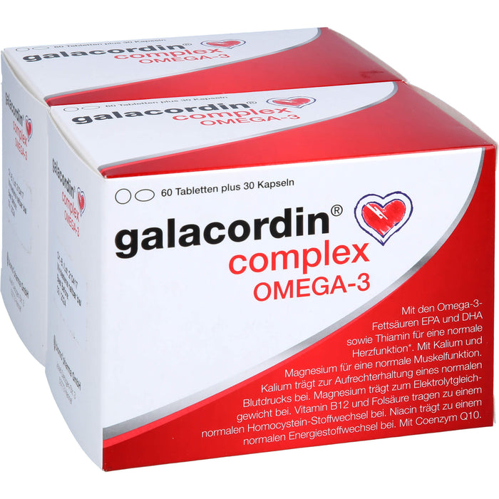 galacordin Complex Omega-3 Tabletten und Kapseln, 120 St. Tabletten