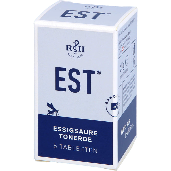 EST Essigsaure Tonerde Tablettem zum Auflösen, 5 St. Tabletten