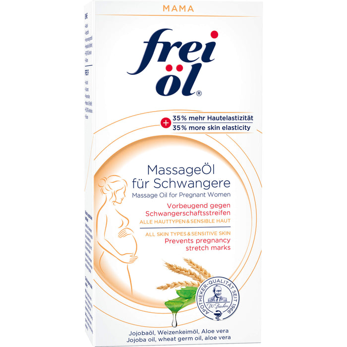 frei öl MassageÖl für Schwangere, 125 ml Öl