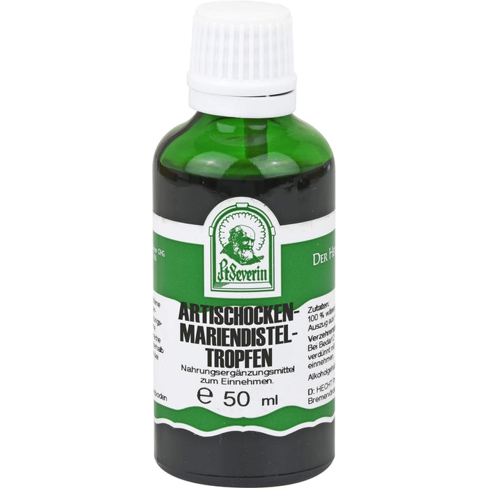 ARTISCHOCKEN-MARIENDISTEL TROPFEN, 50 ml TEI