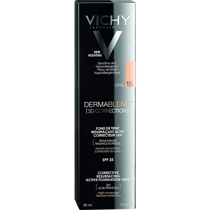 VICHY Dermablend 3D Correction SPF 25 Make-up Opal 15, 30 ml Creme