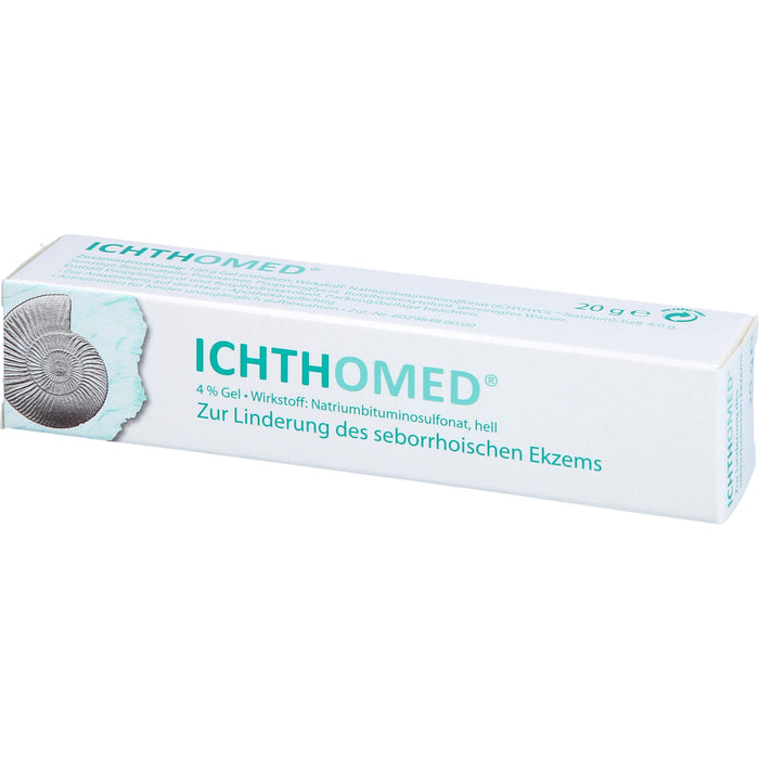 ICHTHOMED 4 % Gel zur Linderung des seborrhoischen Ekzems, 20 g Gel