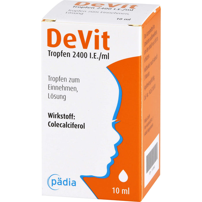 DeVit Tropfen 2400 I.E./ml, 10 ml Solution