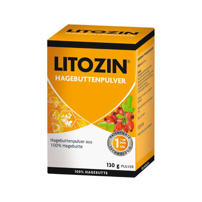 LITOZIN Hagebuttenpulver, 130 g Pulver