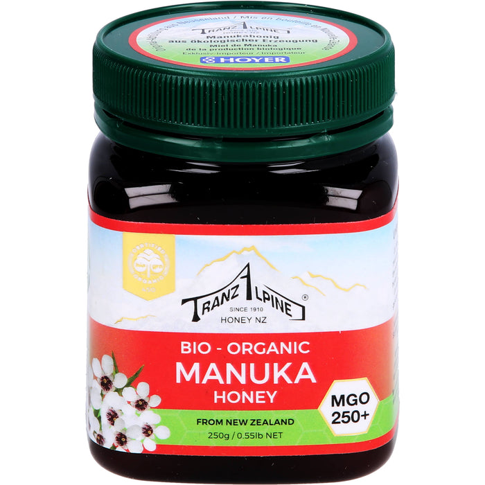 Bio Manuka Honig MGO 250+ TranzAlpine, 250 g