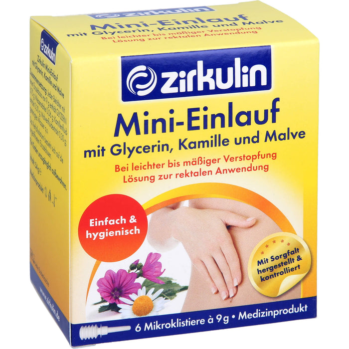 Zirkulin Mini-Einlauf mit Glyzerin, 9 St. Klistiere