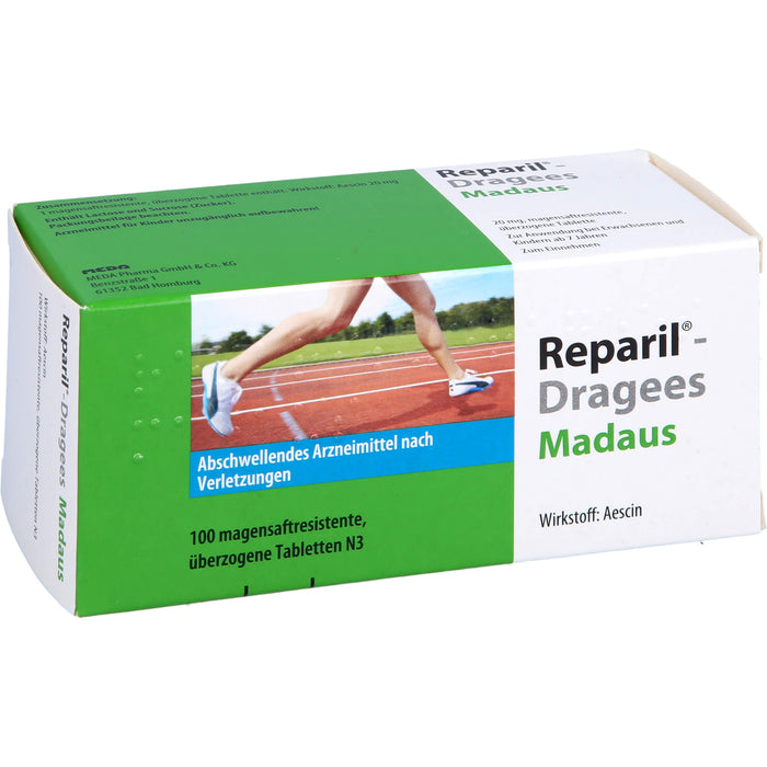 Reparil-Dragees Madaus 20 mg, magensaftresistente, überzogene Tablette, 100 pcs. Tablets