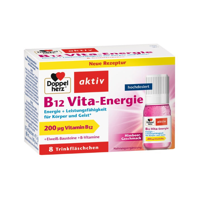 Doppelherz B12 Vita-Energie Trinkfläschchen, 8 pcs. Ampoules