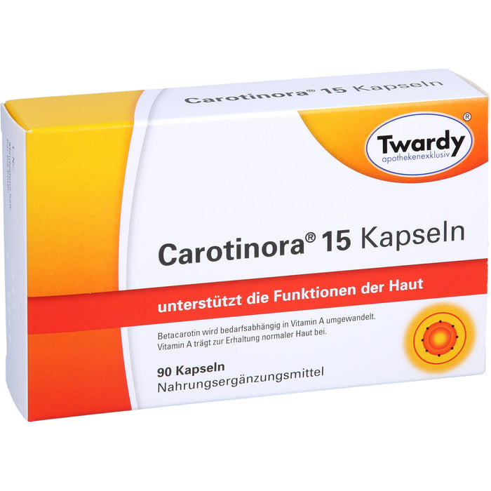 Twardy Carotinora 15 Kapseln, 90 pc Capsules