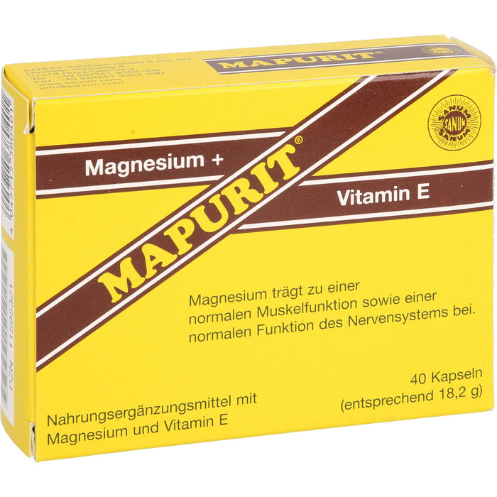 MAPURIT Kapseln, 40 pcs. Capsules