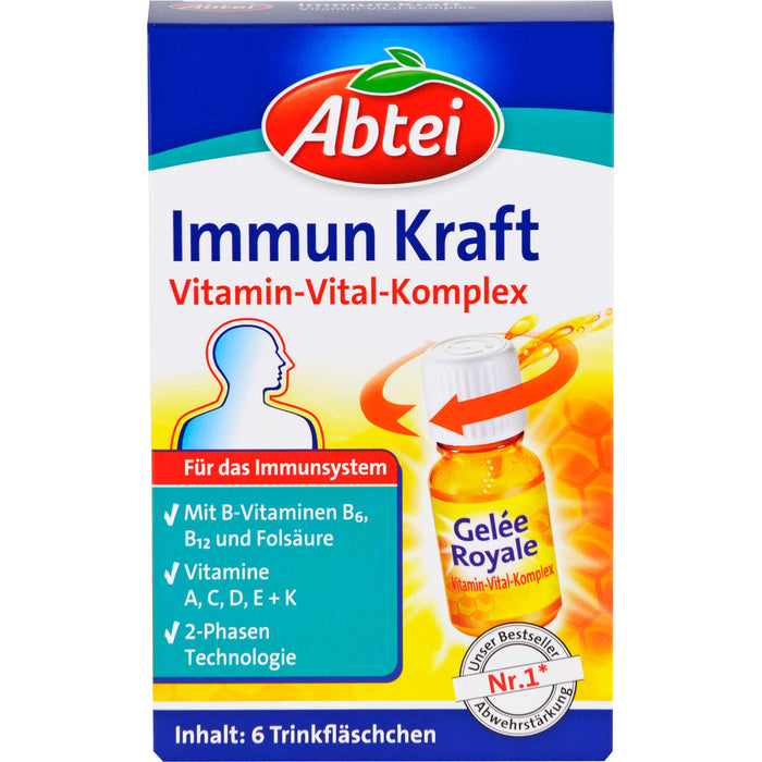 Abtei Immun Kraft Vitamin-Vital-Komplex Trinkampullen, 5 pcs. Ampoules